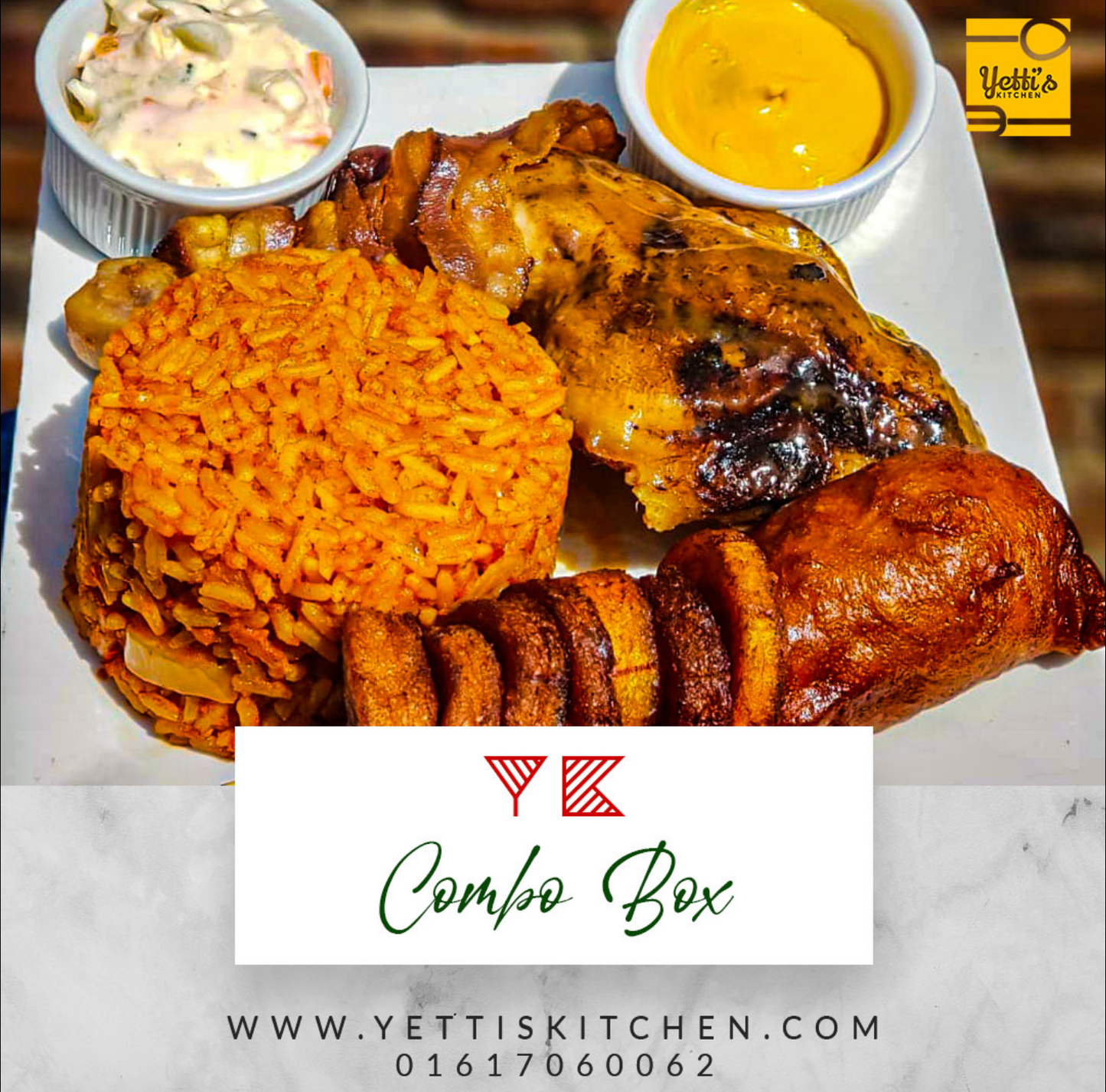 Jollof Chicken Combo