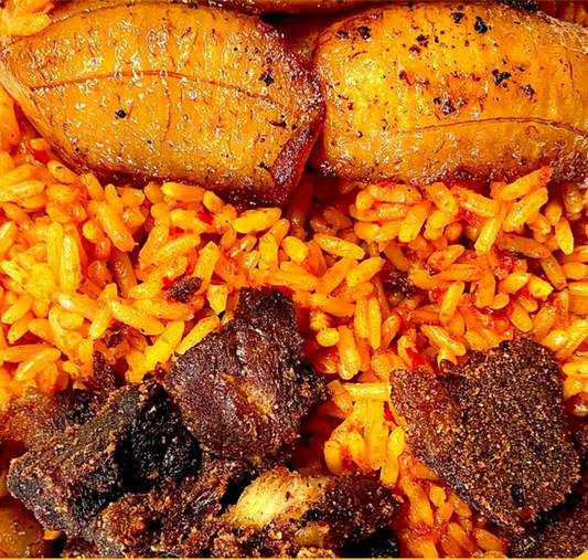 Jollof Suya Combo