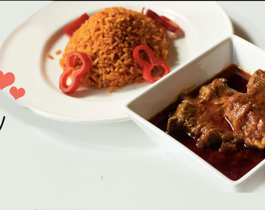 Jollof Beef Combo